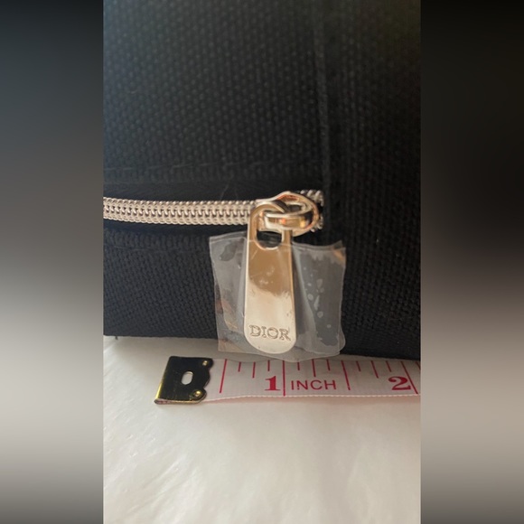 Dior NWOT Pouch in Black CD Logo. (Small see photos for measurements) - Picture 7 of 8